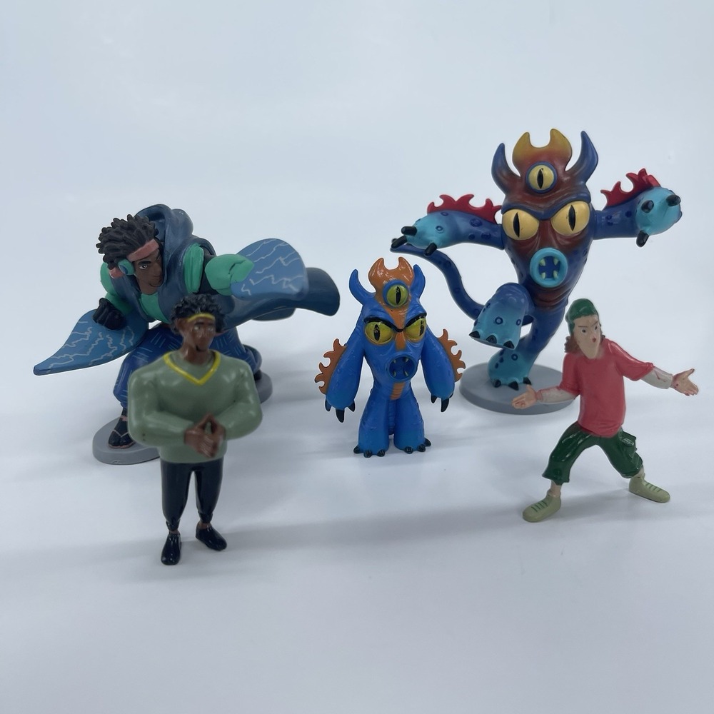Disney Big Hero 6 Action Figure Wasabi Slicing Plasma Blades Fred Lot Of 5